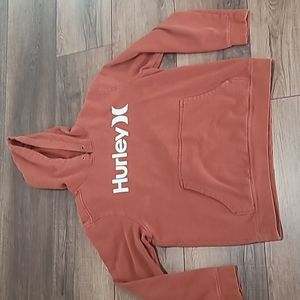 Hurley sweatshirt, burnt orange color